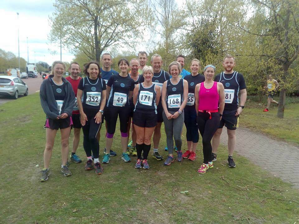 Striders at the Air Products Crewe 10k