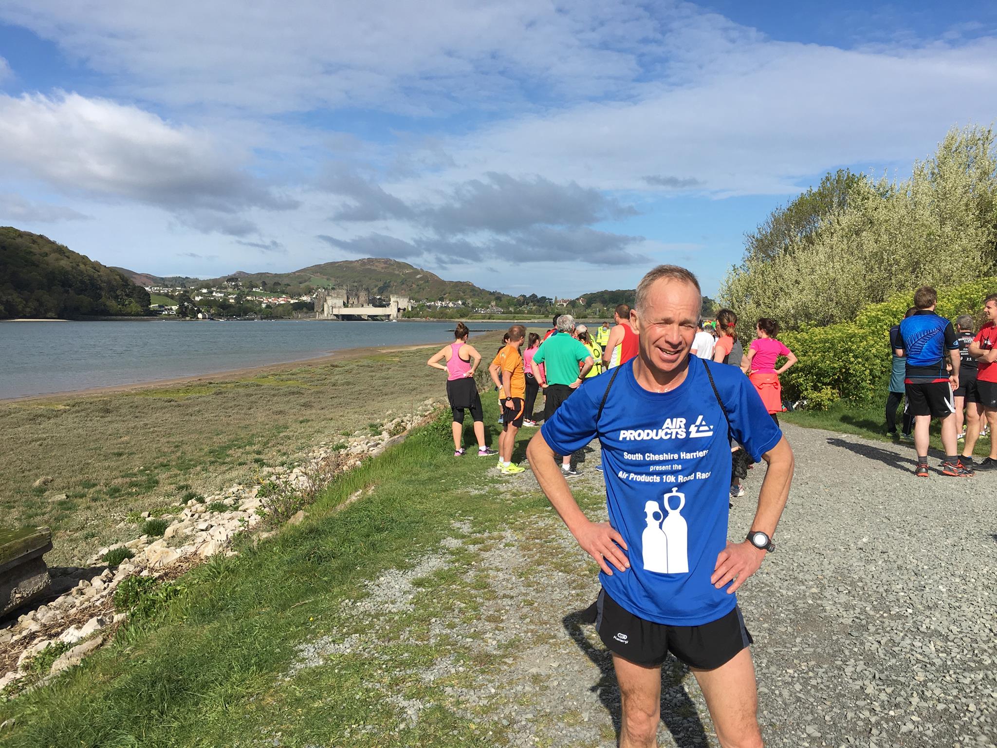 Tony Taylor at Conwy parkrun