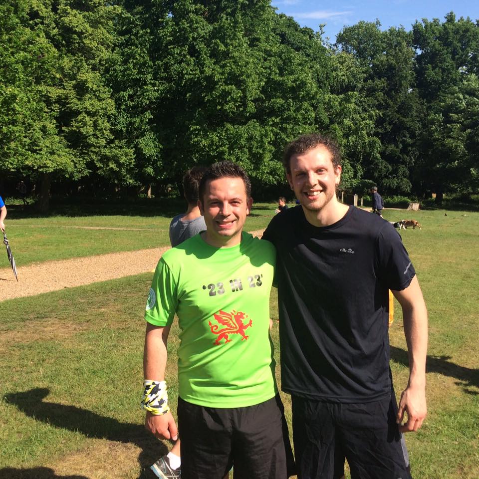 Paul Barnett at Richmod parkrun