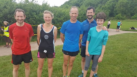 Striders at Congleton Parkrun